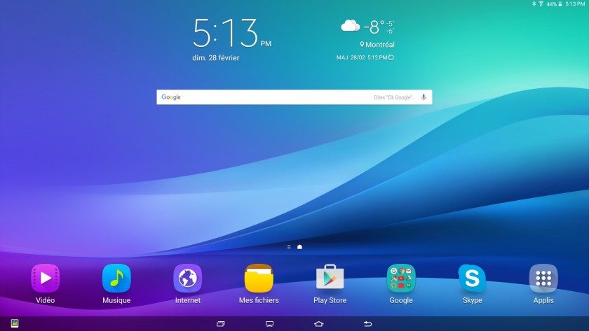 Samsung Galaxy Bureau View