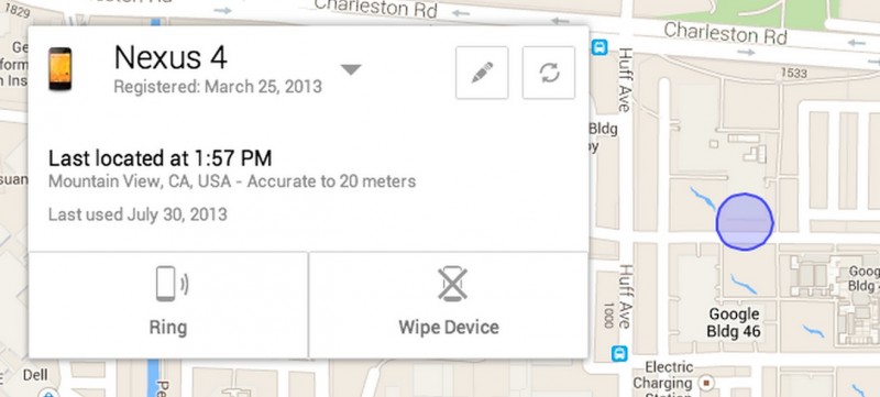Android Device Manager - Google - Annonce Aout 2013