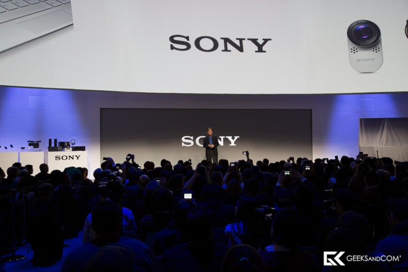 Conference Sony - CES 2014 - Geeks and Com