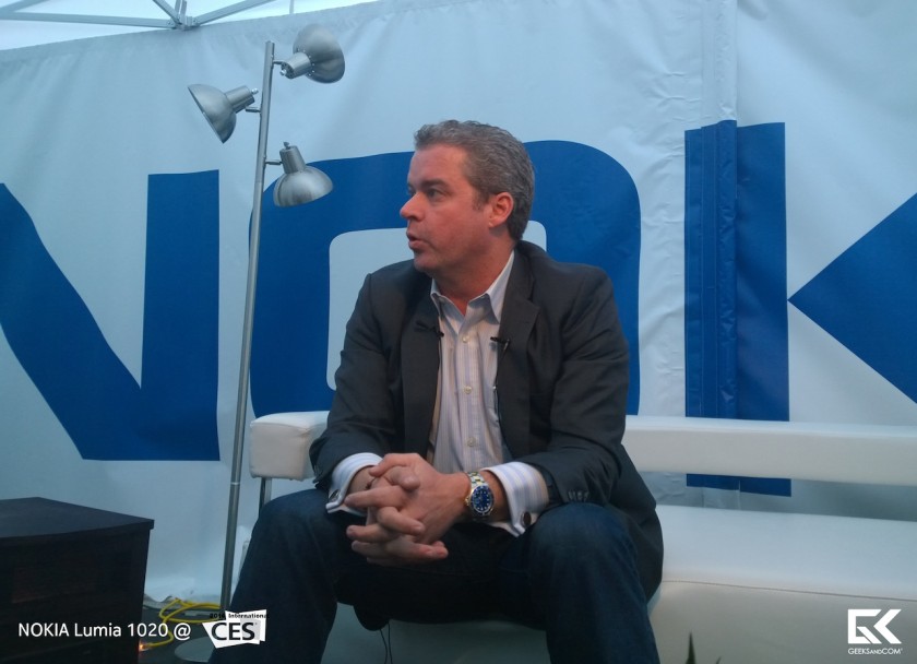 Entrevue Matt Rothschild - Nokia - CES 2014 - Geeks and Com