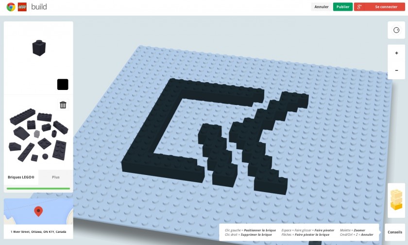 Google Chrome Lego Build - Geeks and Com - Janvier 2014