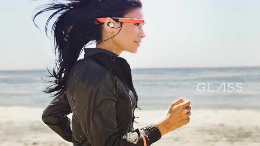 Google Glass - Course a pieds