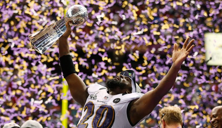 Célébration Superbowl 2013 NFL