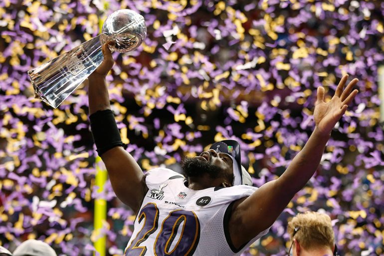 Célébration Superbowl 2013 NFL