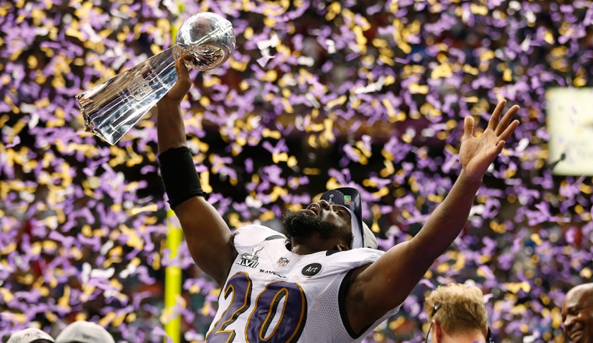 Célébration Superbowl 2013 NFL