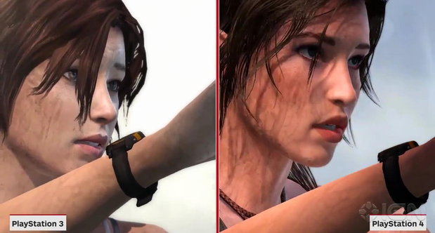 Tomb Raider Definitive Edition - Sony PlayStation 4 vs PlayStation 3 (PS4 vs PS3)