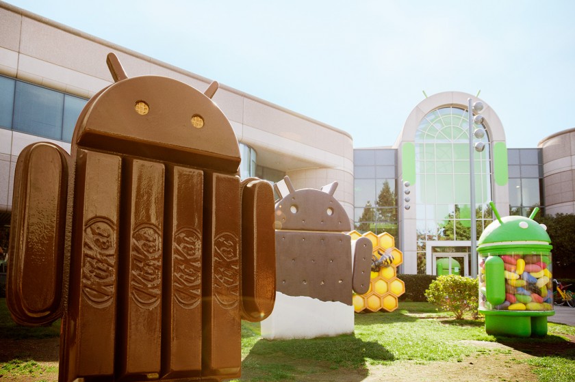 Versions Android KitKat Jelly Bean - Google HQ