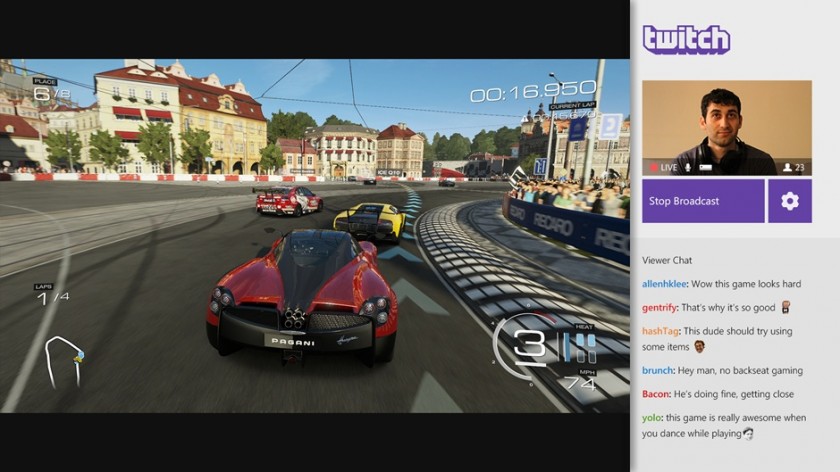 Xbox One - Twitch - Fevrier 2014