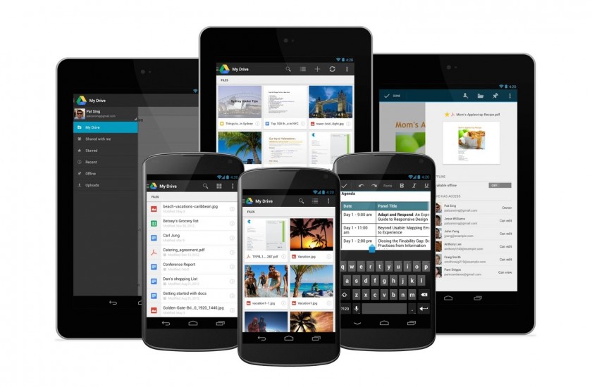 Google Drive - Appareils Mobiles