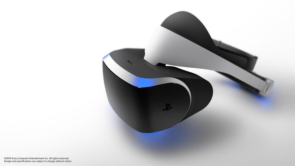 Projet Morpheus 1 Prototype Casque realite virtuelle Sony PlayStation 4