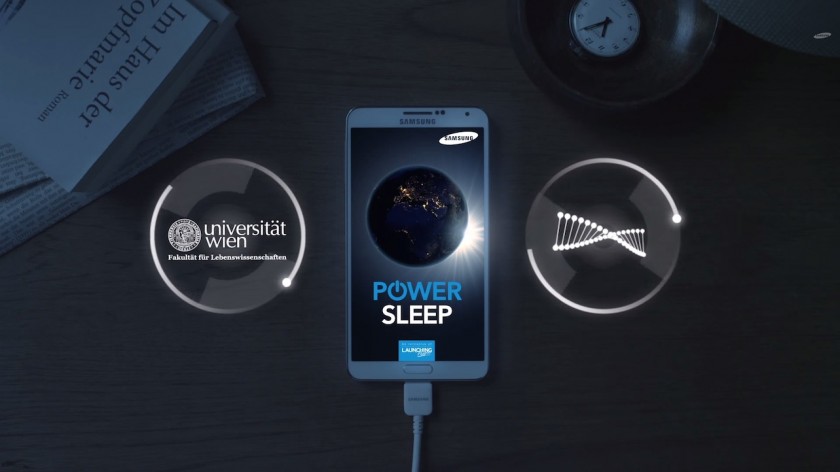 Samsung Power Sleep - Aide recherche contre le cancer - Autriche - Fevrier 2014