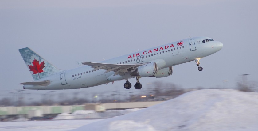 Air Canada Decollage A320