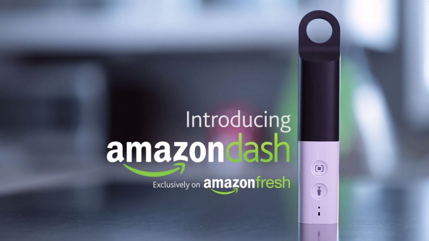 Amazon Dash - Telecommande connectee course en ligne Amazon Fresh