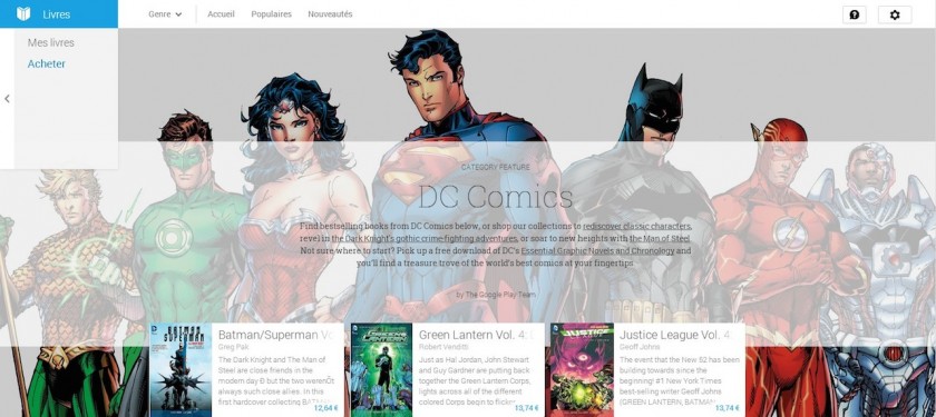 DC Comics - Google Play Store 1