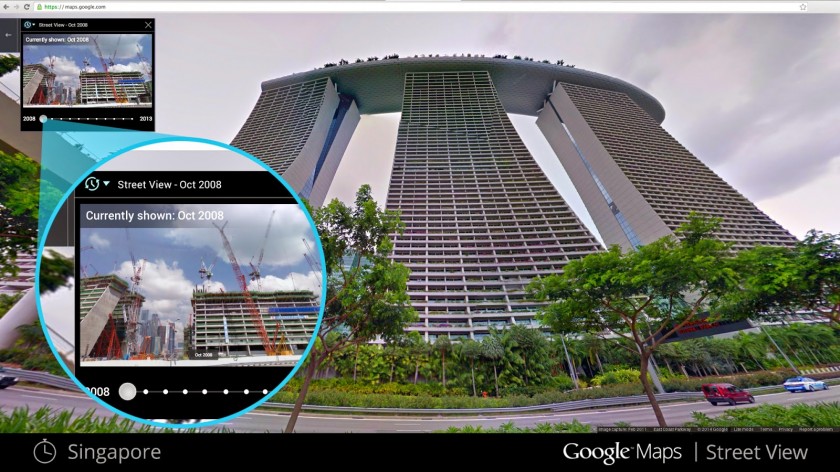 Google Maps Street View - Time machine 1
