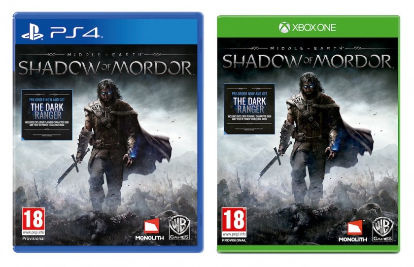 Middle Earth Shadow of Mordor - Warner Bros - Cover PlayStation 4 Xbox One