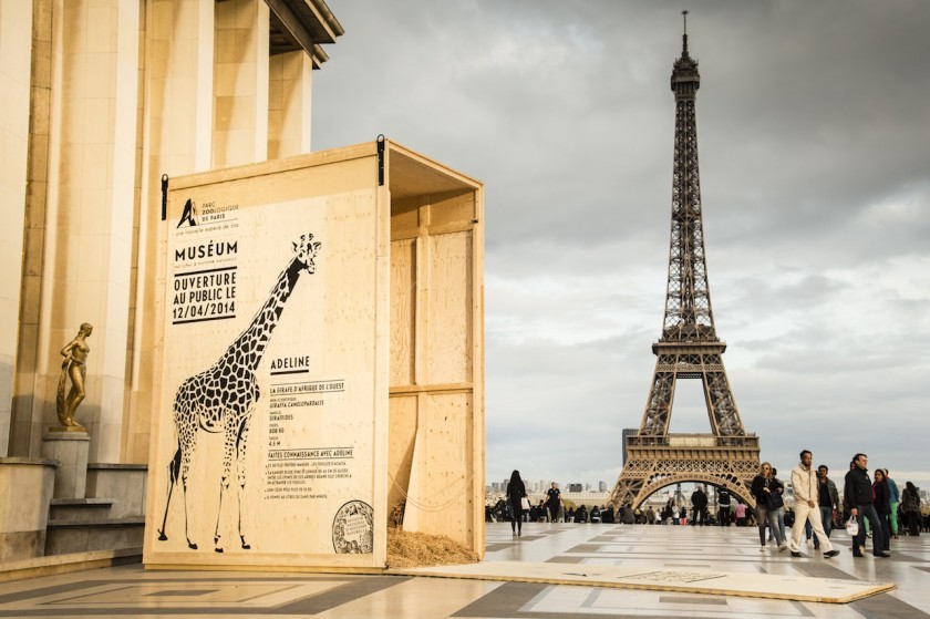 Parc Zoologique de Paris - Caisses animaux en ville - UbiBene