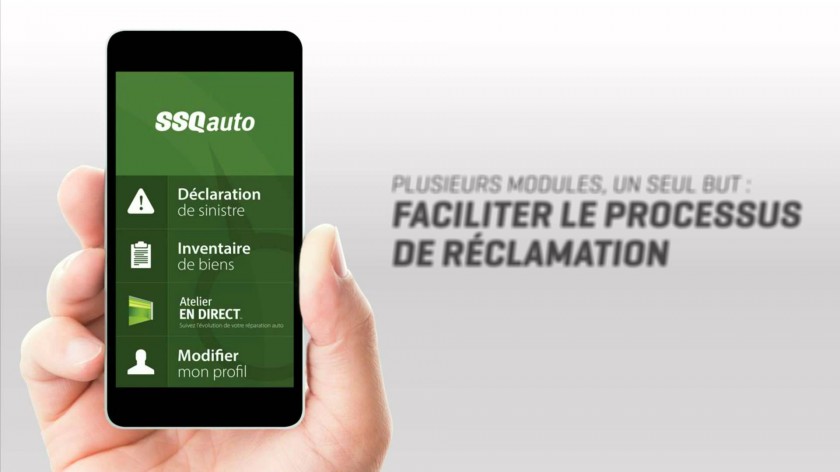SSQauto - application mobile reclamation