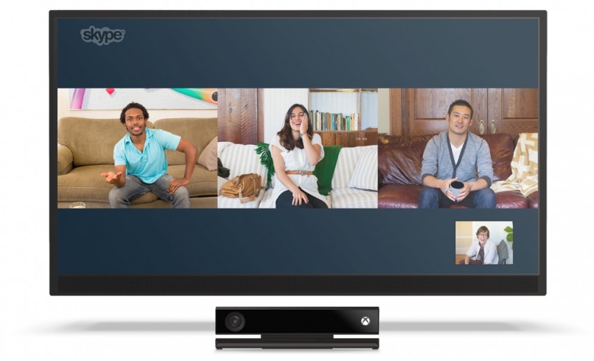 Skype - Appels de groupe - Xbox One Kinect