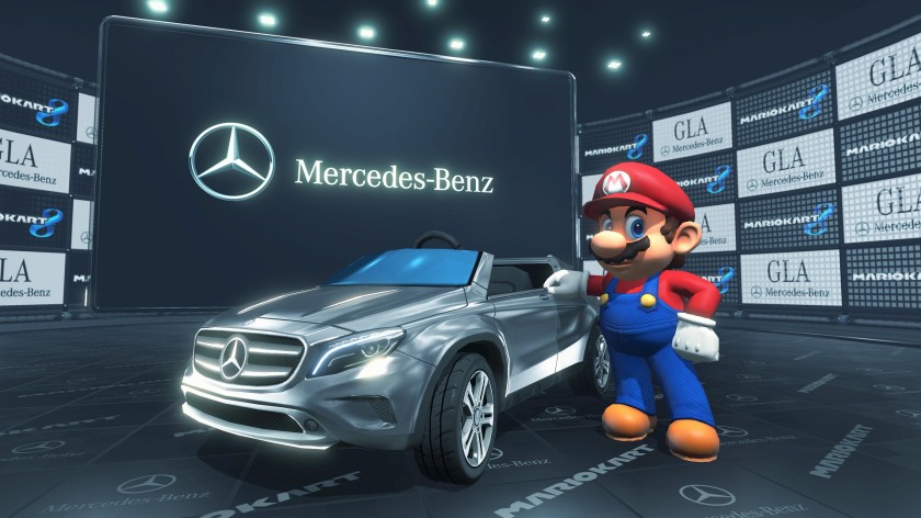 Mario Kart 8 - Mercedes - Nintendi Wii U 1