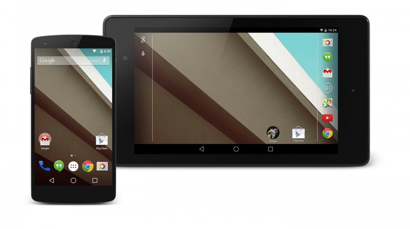 Android L Dev preview Google IO 2014