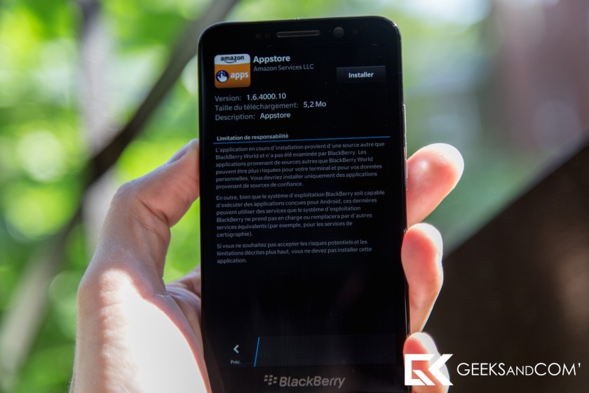 BlackBerry 10 - Amazon Appstore - Z30
