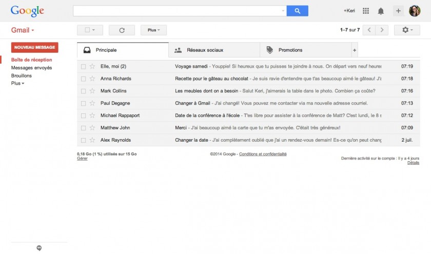 Google - Gmail Quebecois