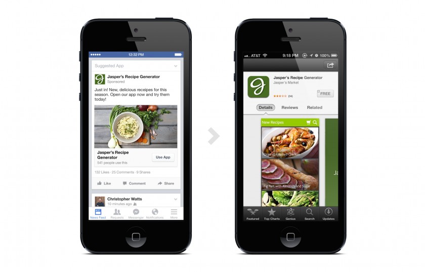 Publicite Facebook - Application Mobile