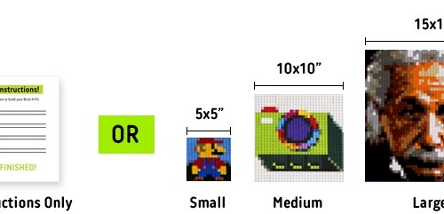 Transformer une photo en tableau lego Clearance