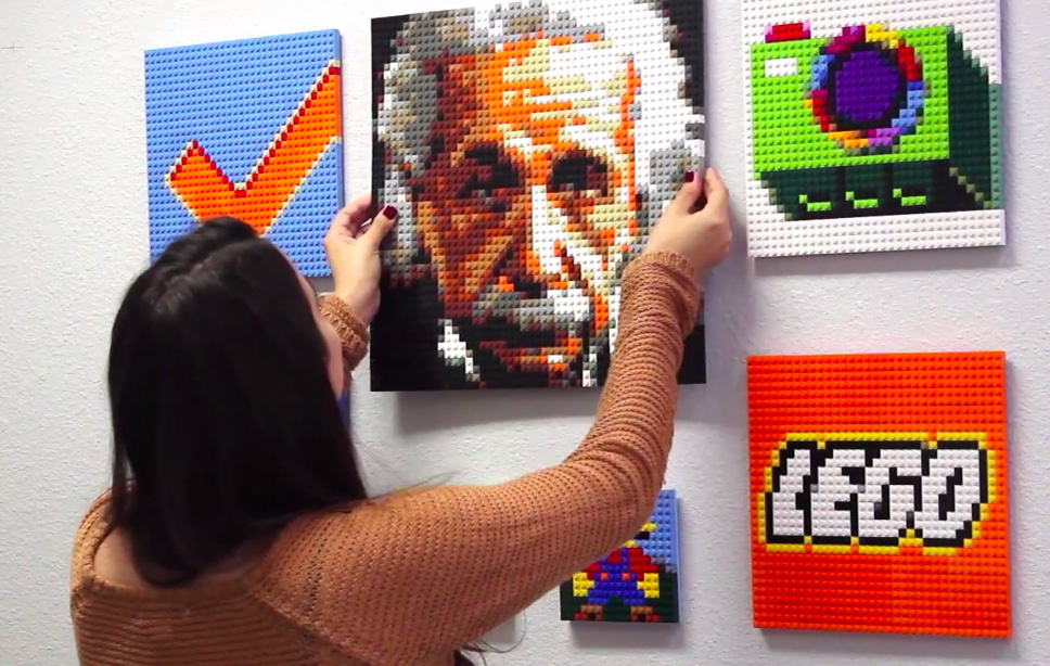 Transformer une photo en tableau lego Clearance