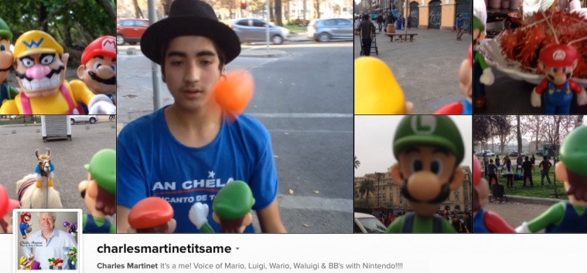 Charles Martinet Instagram - Voix officielle Mario Luigi