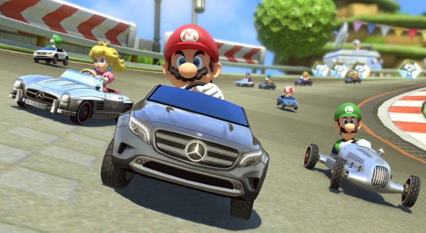 DLC Mercedes - Mario Kart 8 - Nintendo Wii U 1