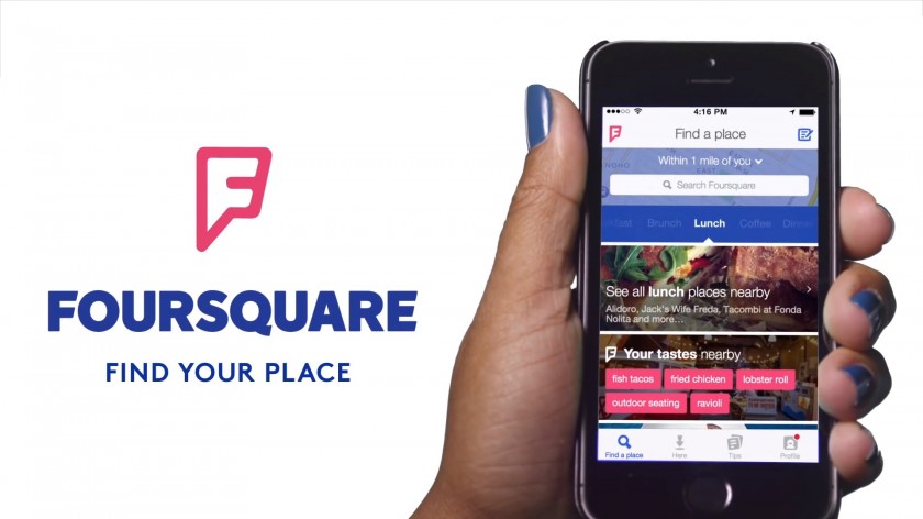 Foursquare - Nouvelle application