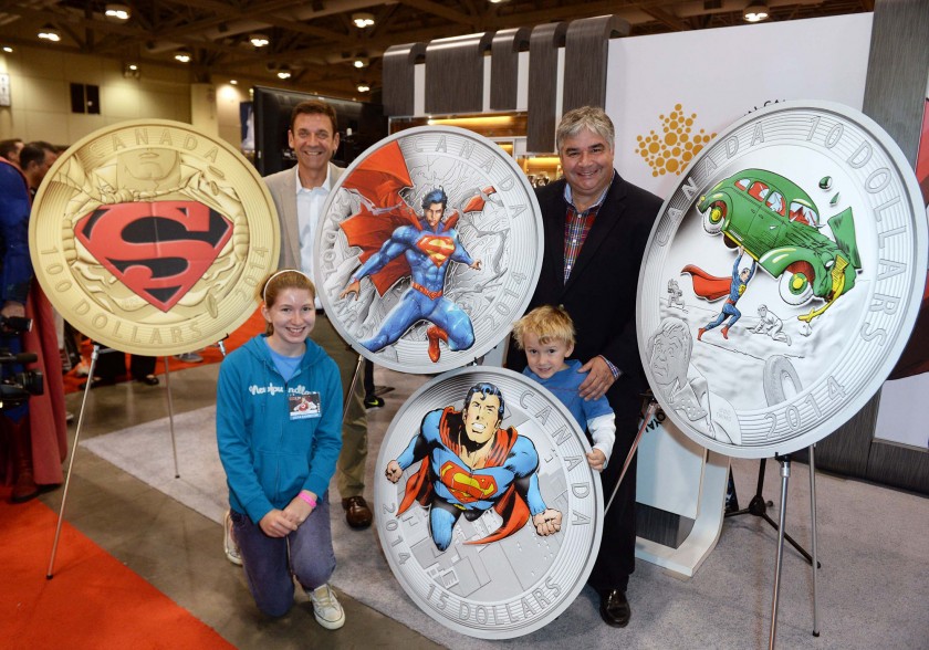 Fan Expo Canada 2014 - Superman - Monnaie royale canadienne