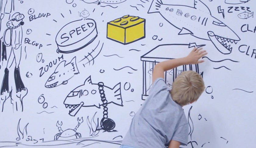 Lego dessine creativite des enfants