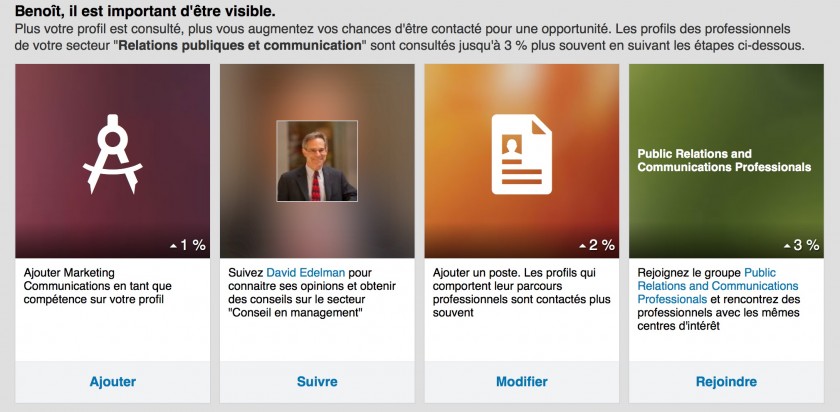 Linkedin - Conseils - Qui a consulte votre profil