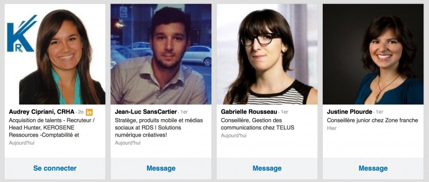 Linkedin - Qui a consulte votre profil