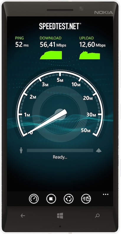 Lumia 930 Speedtest