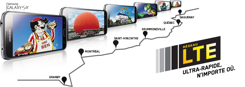Reseau 4G LTE Quebec - Videotron