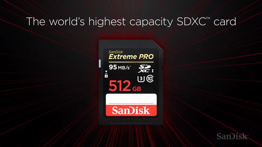 sandisk extreme pro 512go - Carte memoire SDXC