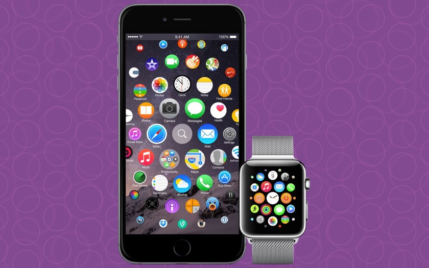 Apple Watch - iPhone - Interface Ecran Accueil
