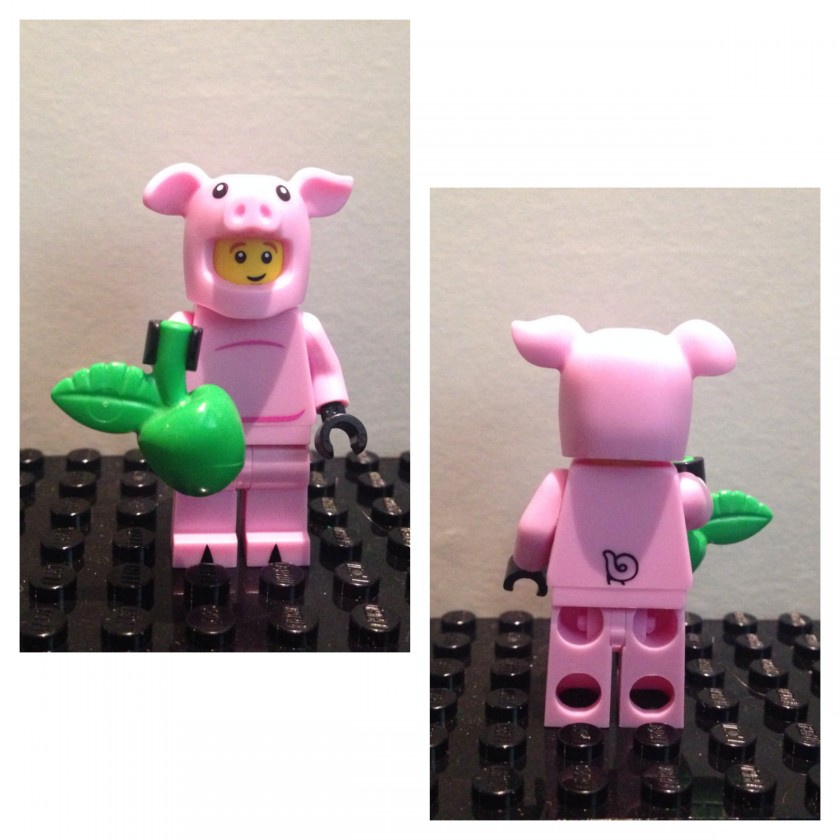 Deguisement de cochon - Lego - Minifures - Serie 12