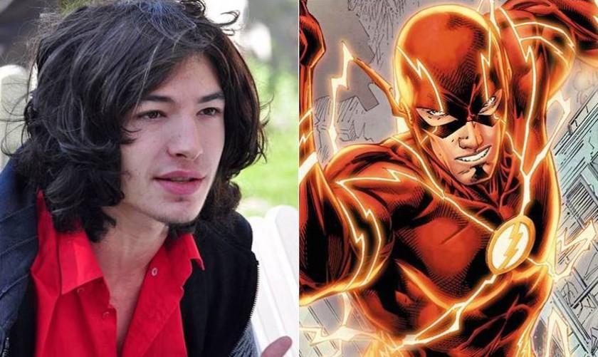 Ezra miller the flash DC Comics