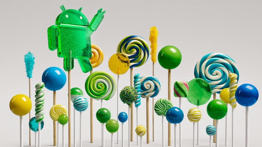 Google Android 5 Lollipop Sucreries