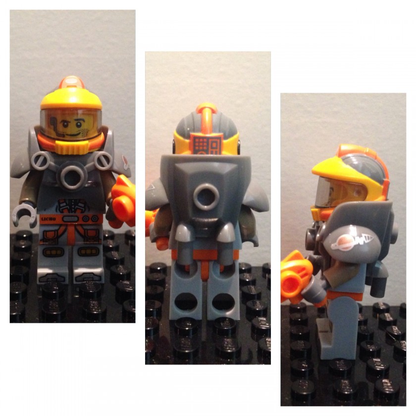 Mineur Espace - Lego - Minifures - Serie 12
