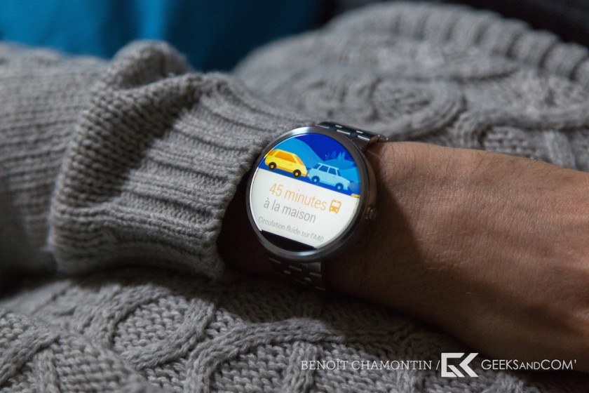 Motorola Moto 360 - Android Wear - Test Geeks and Com -8