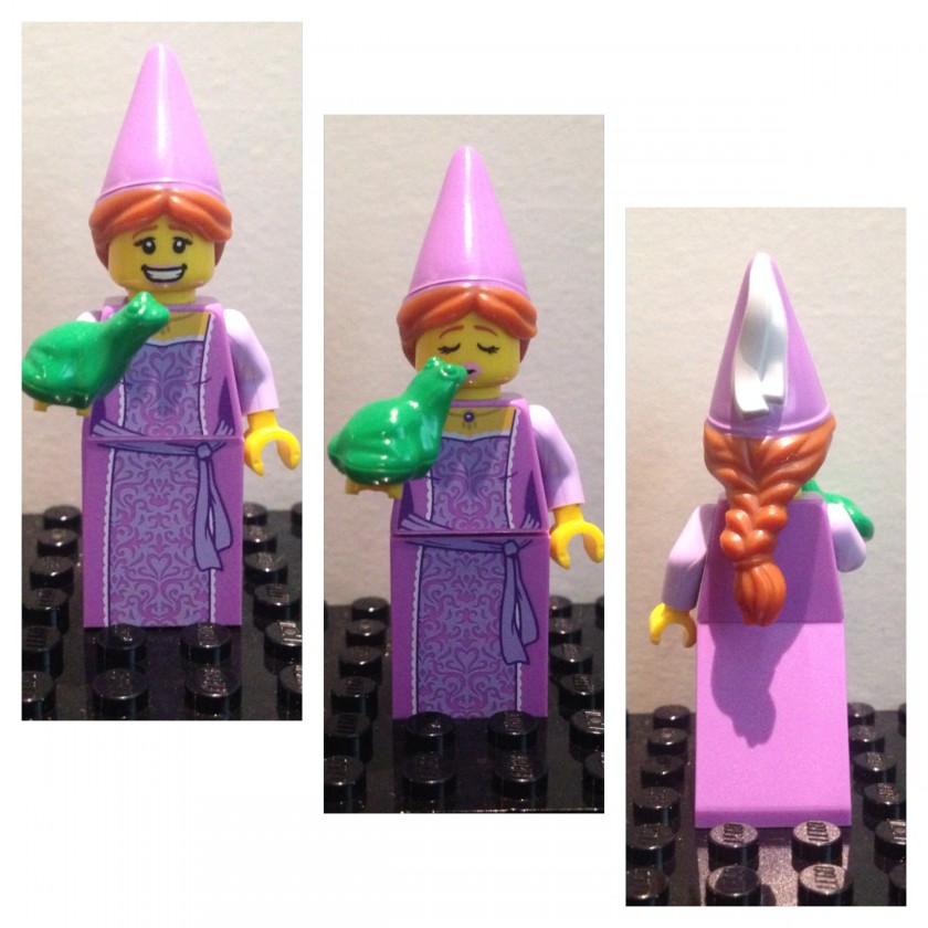 Princesse et  grenouille - Lego - Minifures - Serie 12