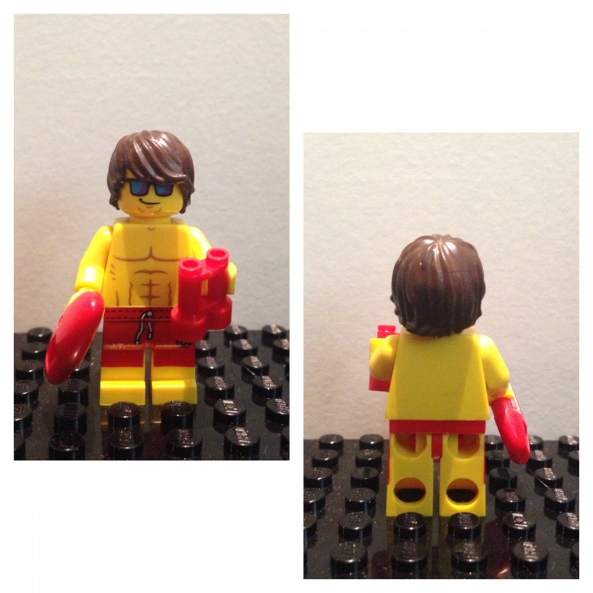 Sauveteur - Lego - Minifures - Serie 12