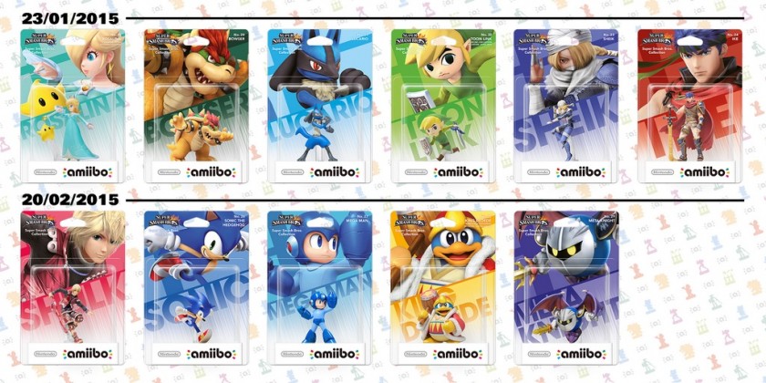 Nouveaux amiibo 2015 - Nintendo