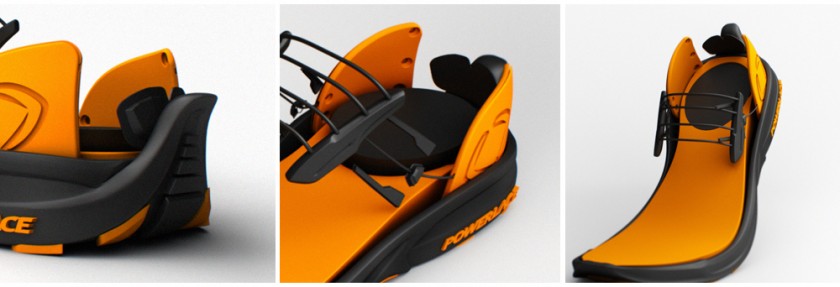 Powerlace advanced lacing shoe technology